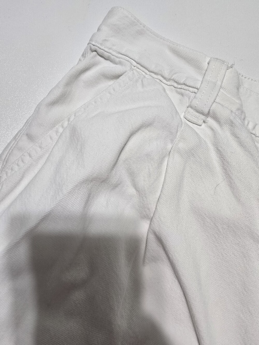 Madewell White Harlow Jean Cotton Size 30 - Picture 8 of 15